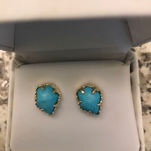 Kendra Scott turquoise earrings